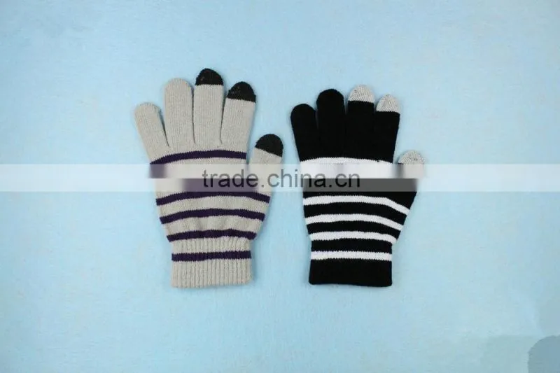 Black and White touch screen Gloves Best selling for Kids and Adults
