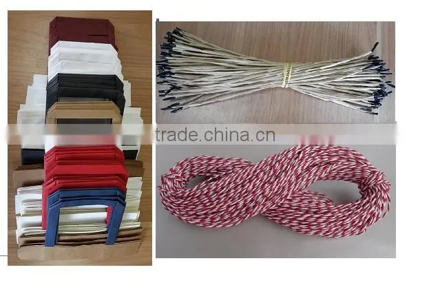 Multi Material Type Handles For Paper Bags