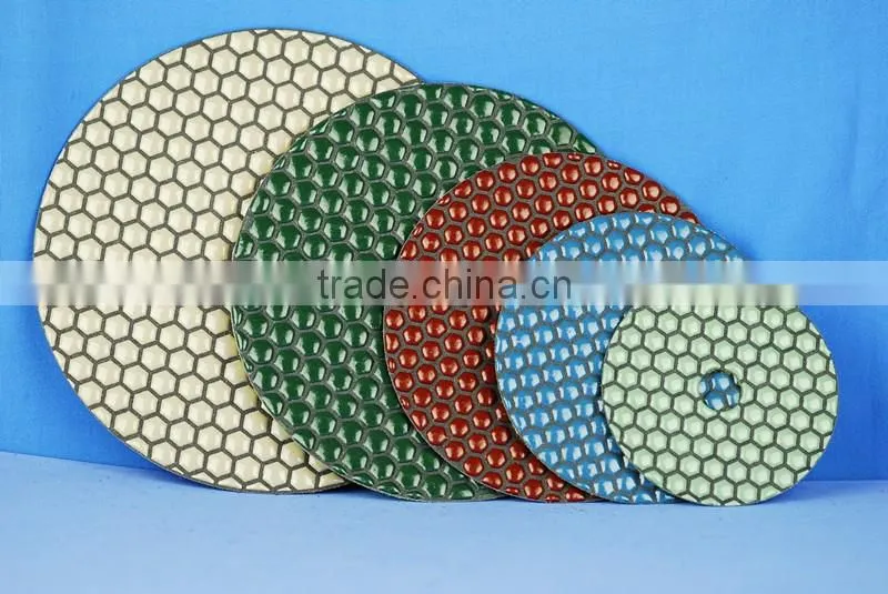 Premium flexible 7-Step Dry Polishing Pad