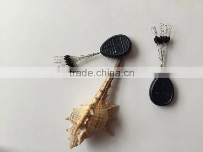 High quatity wholesale fishing tackle olive rubber stopper accessories
