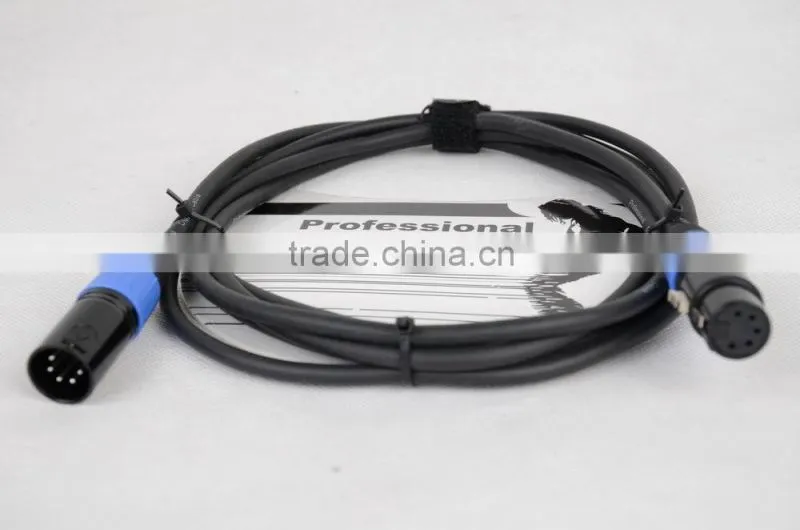 3 meters 5 poles led light cable for dmx cable DMX009(5P)-3M