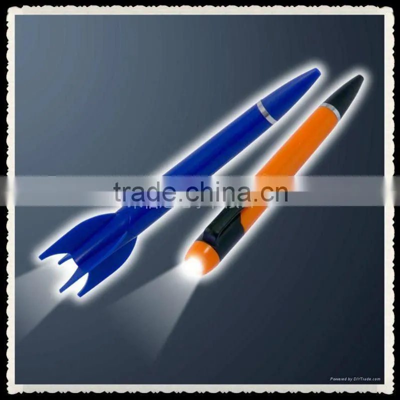 led unique design pen projector light with a good gift for children