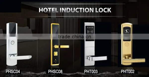New remote control digital smart hotel swipe card door lock