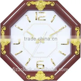 Plastic Material Wooden Color world clock gift