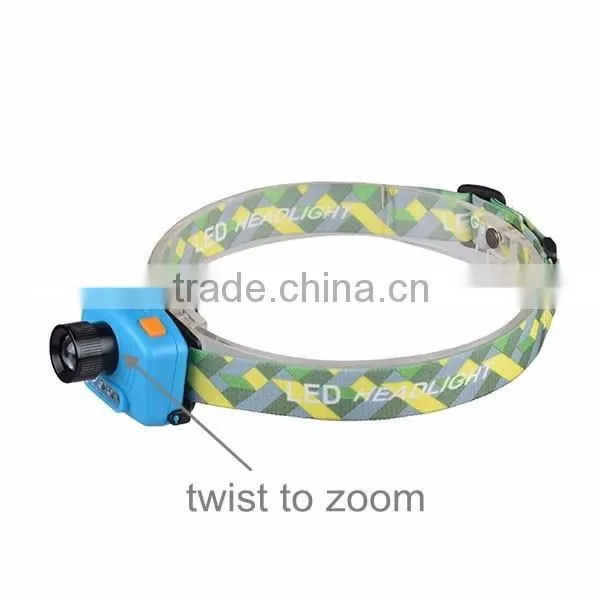 2016 New Arrive Sensor LED Source UV Headlamp USB Charger Dual Light Source Headlamp
