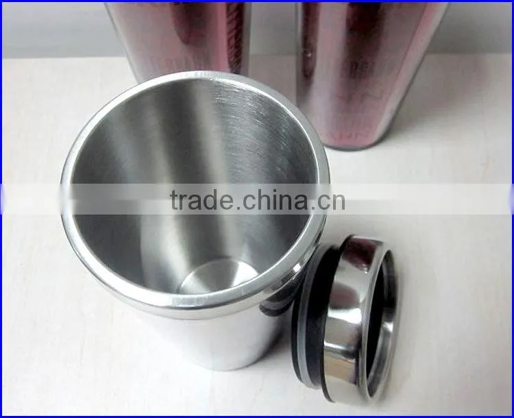 16OZ Travel car Mugs with all kinds of paper inserts FDA standard