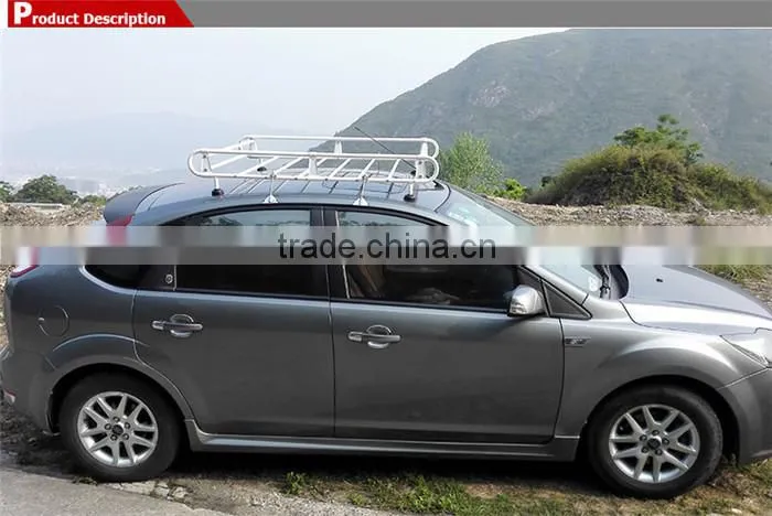 steel white luggage carrier