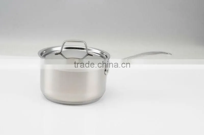 Home Essential 18/8 Stainless Steel Saucepan for Promotion Suitable for Wholesale/Retailer