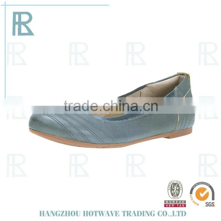 2016 New Design Ladies Rubber Soles Flat Shoes
