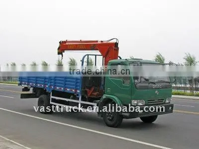 DONGFENG Duolika 4 tons truck mounted crane factory directly sales