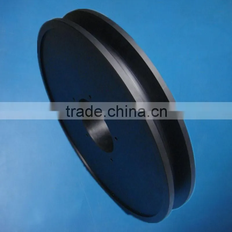 Customized material slide roller plastic mc nylon crane sheave pulley as your drawings