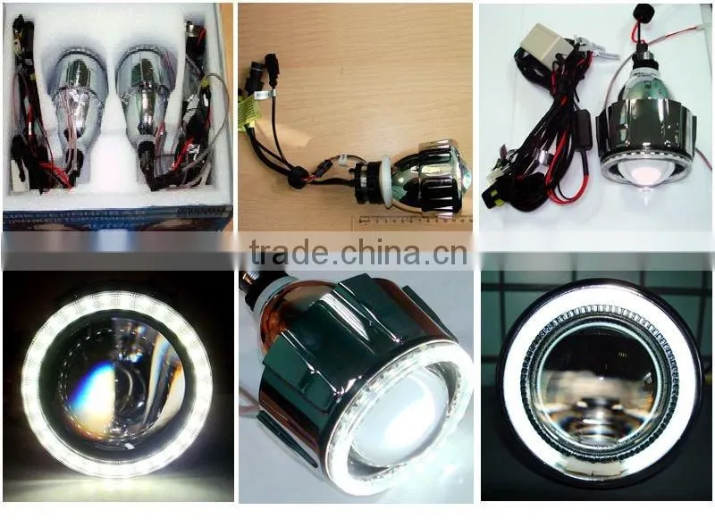 H4 Bi-xenon projector lens hid xenon kit