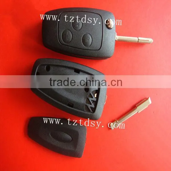 Tongda Hot sale 3 button modified folding smart key case for f-ord mo-ndeo