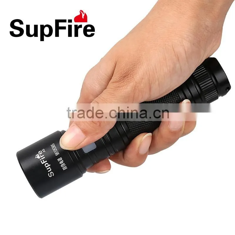 A5 USB flashlight XPE LED rechargeable led torch