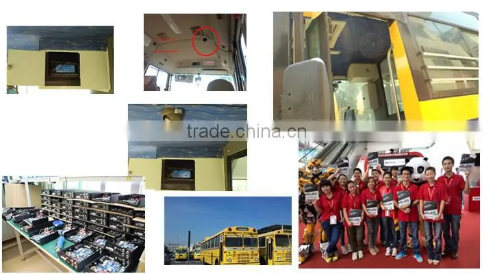 support PTZ camera for vehicle surveillance mobile DVR 3G