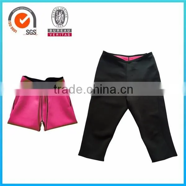Neoprene slimming long pants fitness capri pants
