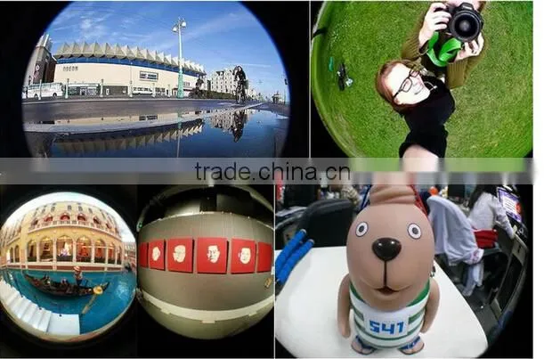 universal clip fisheye lens for samsung s4 mobile phone and iphone