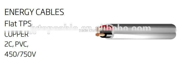 450/750V 2C Flat TPS CABLE ENERGY CABLE