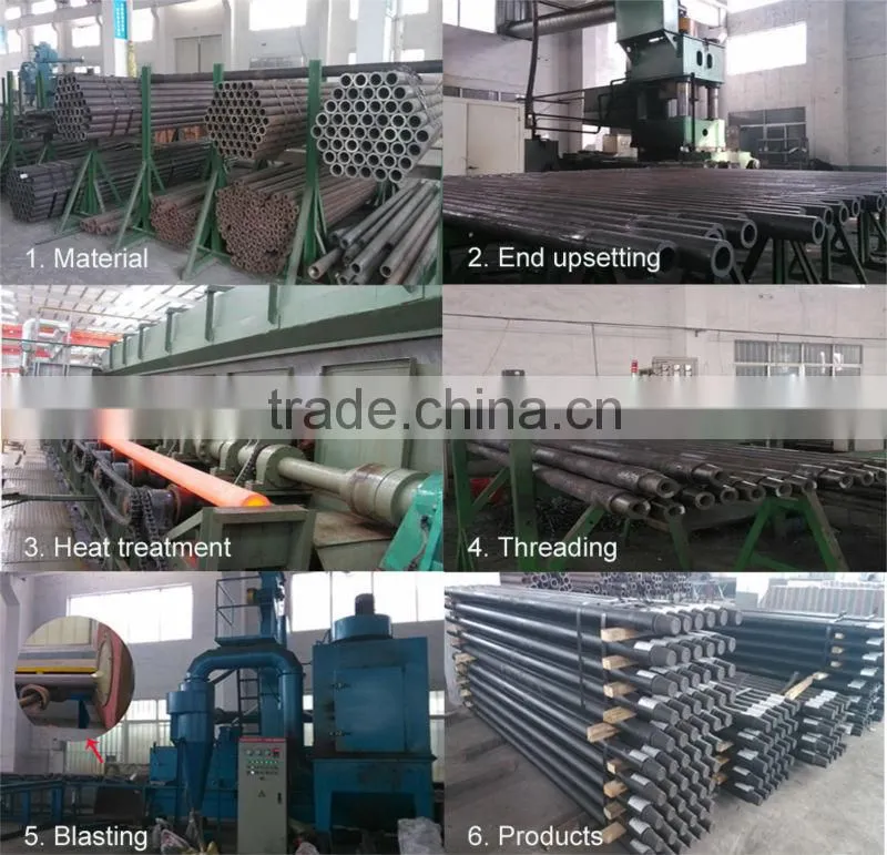 One-piece forged drill pipe for hdd rig D36