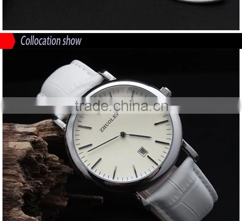 Cheap 12|14|16|18|20mm high quality cowhide leather Watch strap wholesale 3PCS