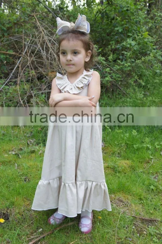 China manufacturer new style casual design baby girl maxi dress pakistani baby girls maxi dress