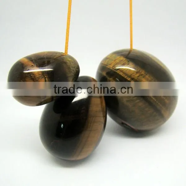 Sex Eggs,Natural Stone Eggs,Kegel Eggs,Rose Quartz Eggs Set/3