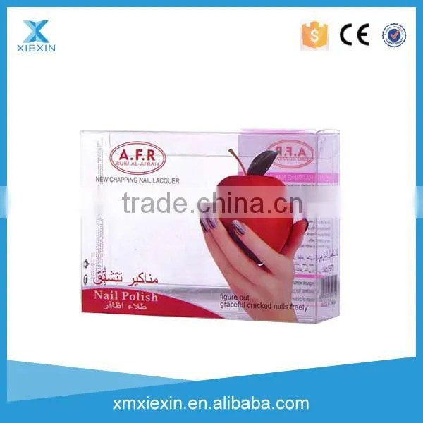 hot sale custom plastic nail polish box