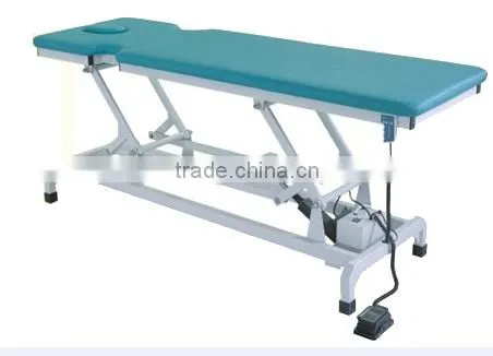 DE-1 Durable Facial Bed with electric foot pedal