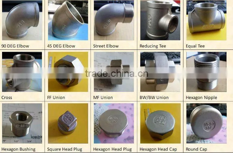1/2" Hexagonal Barrel Union BSP Female PTFE Seat