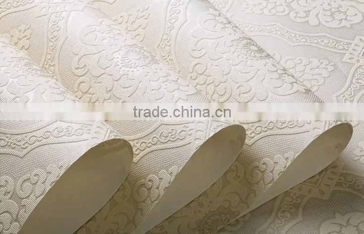 Factory high quality interior european design wallpaper