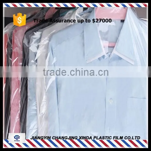 Clear Polythene Garment Covers