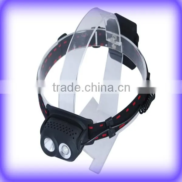 2 LED Plastic Head Torch