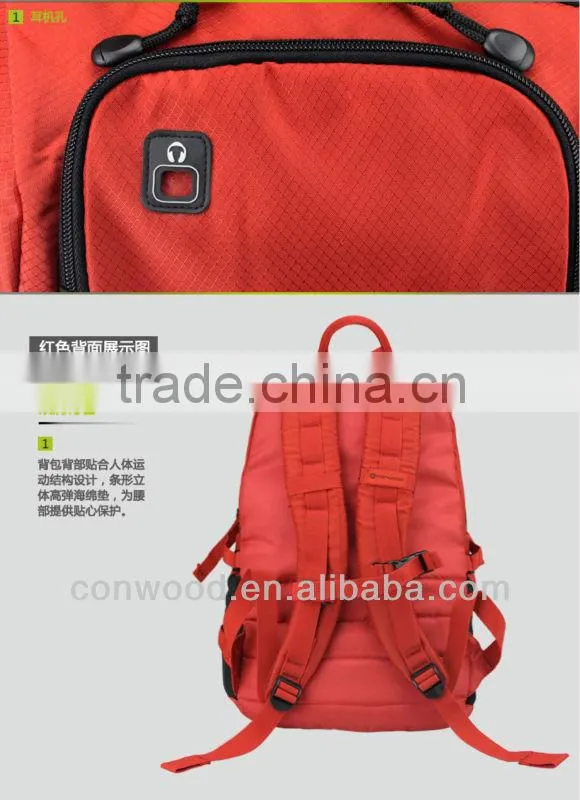 fashion waterproof laptop backpack 3 color available