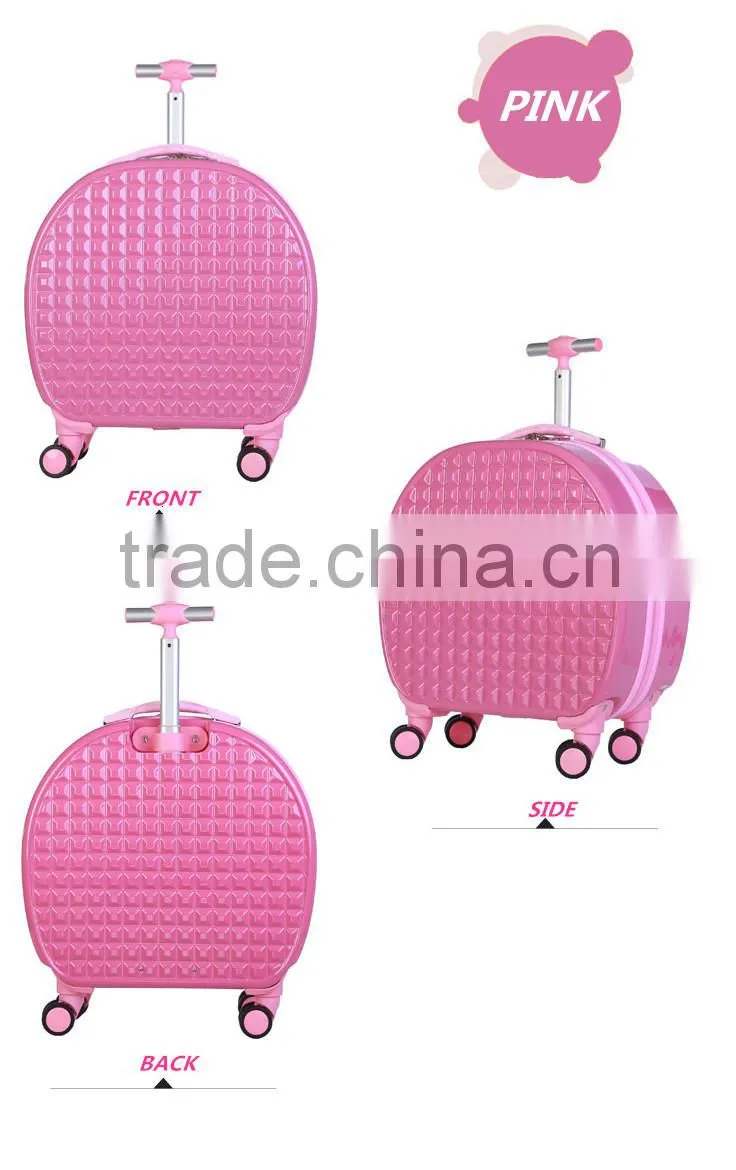 Genuine hard shell luggage ABs PC trolley suitcase factory price