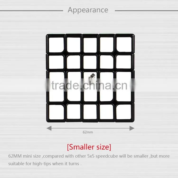 QIYI MOFANGGE New item Wushuang 5*5 magic cube competition educational toy