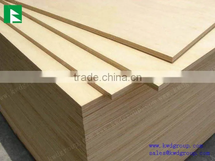 Poplar Plywood with a melamine face