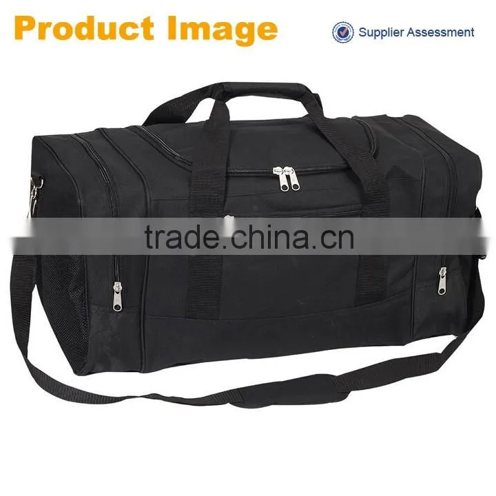 2016 China new large capacity colorful polyester traveling bag