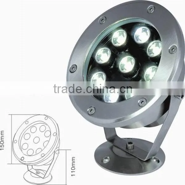 color-changing led underwater lighting for outdoor IP68