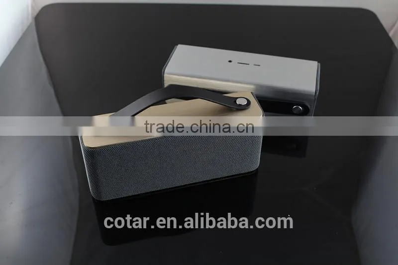 Portable Aluminum Battery Capacity 2200 mah Special Fortified Speaker Bluetooth Speaker With Hand Band
