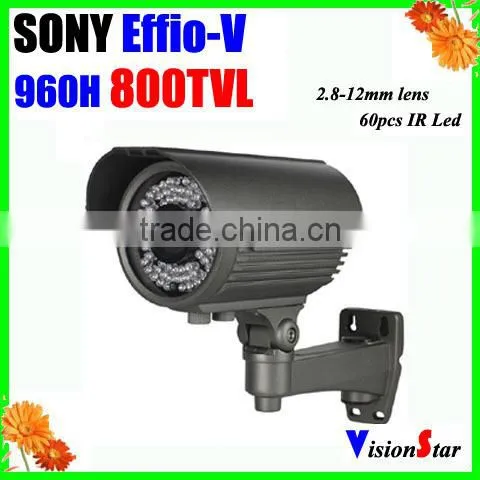 Infrared security system sony imx238 1200tvl cmos sensor ir metal cctv camera
