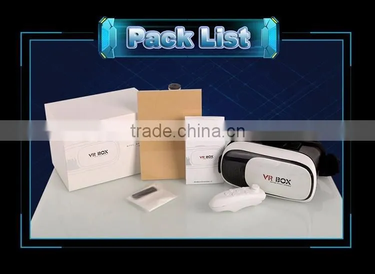 Newest technology 3D vr glasses magic game movie virtual reality box