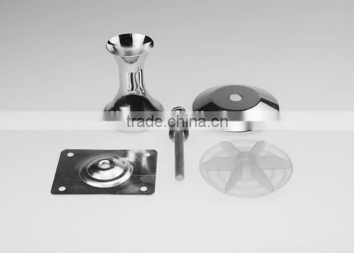 Vase chrome sofa legs