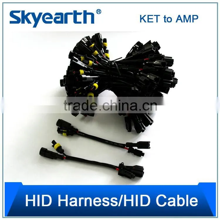 AMP replacement connector custom wire harness