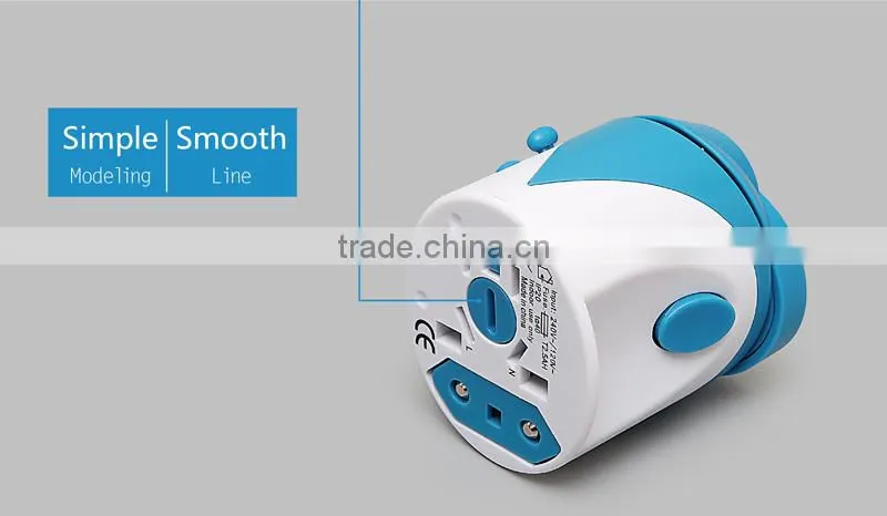 2016 Best Price High Quality Universal Travel Adapter Socket 110-250v