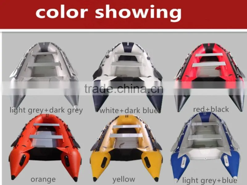 CE certifitaction Inflatable boat with outboard motor