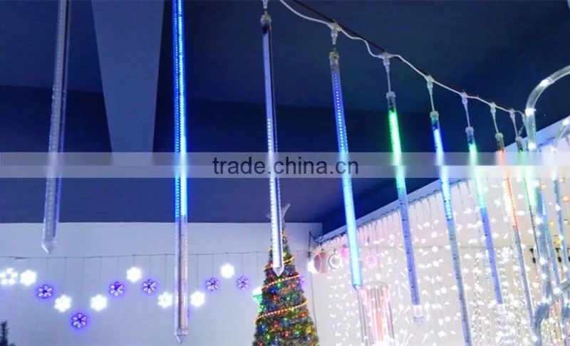 stree lighting and decoration meteor shower light-220v 30mm 23mm 12mm