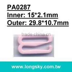 metal bra slide and bra strap hook and adjuster (PA0273/6.5mm inner)