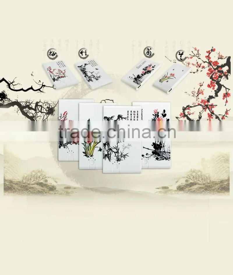 2015 high quality colorful 5000mah portable mobile power bank