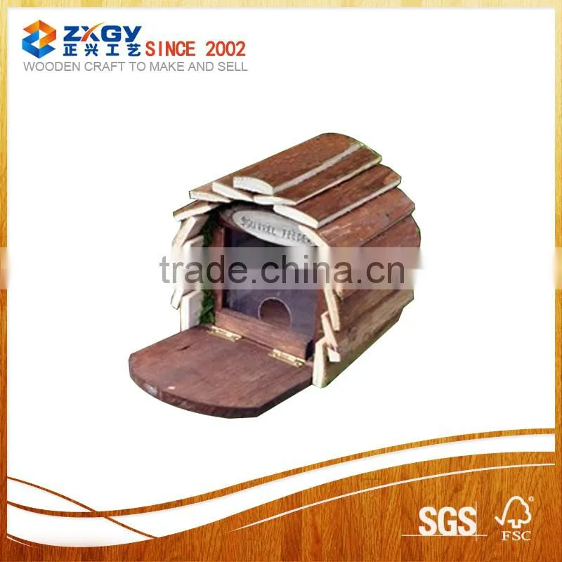 ZX-7432 new design colorful wooden villa bird house