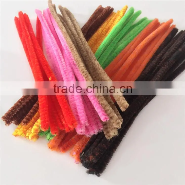 Four Fanon & Bump Chenille Stems and Assorted Color Pipe Cleaners